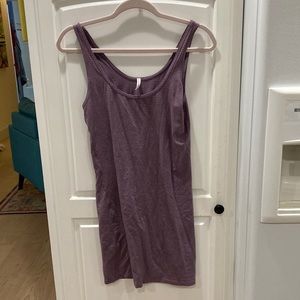 Splendid lavender striped dress medium
